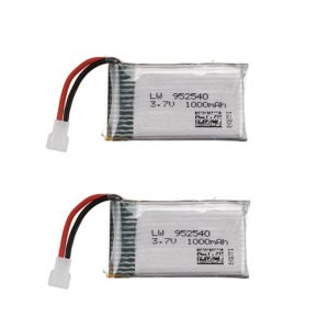 2pcs 37V 1000mAh Battery for Syma X5 X5C X5SC X5SW TK M68 CX 30 K60 905 V931