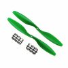 2pcs 1045 1045R 10x4.5 CW Clockwise CCW Counter Clockwise Propeller for DJI F450 500 F550 GREEN