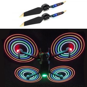 2pcs 8311 Low Noise Quick Release LED Flash Propeller for DJI Mavic Pro Platinum