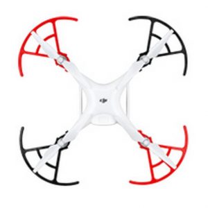 4 Quick Release Propeller Protection Guard for DJI Phantom 4 RED BLACK