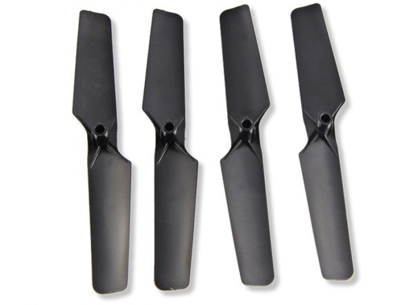 4pcs Propeller 2 CW Clockwise and 2 CCW Counter Clockwise for JXD 509V 509W BLACK