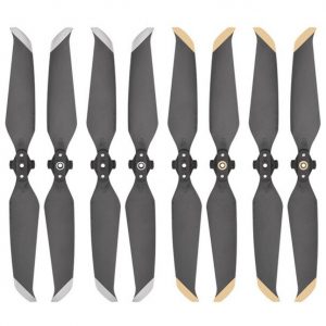 8pcs 7238 Quick Release Propeller for Mavic Air 2 BLACK GOLD BLACK SILVER