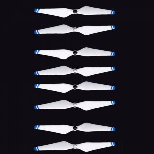 8pcs 9450 CW Clockwise CCW Counter Clockwise Self Locking Propeller for DJI Phantom 2 3 WHITE BLUE