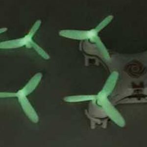 8pcs Fluorescent 3 Blade Propeller for JJRC H7 JJ810 WLtoys V646 V676 2