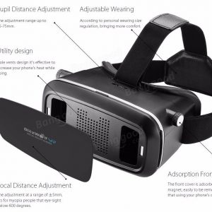 BlitzWolf BW VR1 3D Virtual Reality Glasses with Bluetooth Remote Control for 35 to 6 Inch Smartphones 4