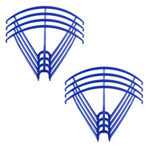 8pcs 2 Sets Propeller Protection Guard for Syma X5 X5C X5C 1 X5SC X5SW BLUE