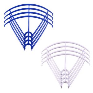 8pcs 2 Sets Propeller Protection Guard for Syma X5 X5C X5C 1 X5SC X5SW BLUE WHITE