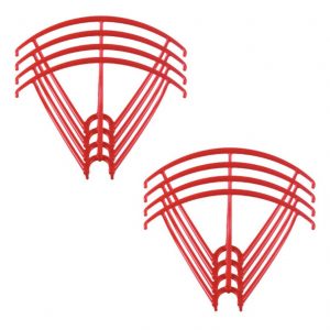 8pcs 2 Sets Propeller Protection Guard for Syma X5 X5C X5C 1 X5SC X5SW RED