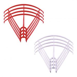 8pcs 2 Sets Propeller Protection Guard for Syma X5 X5C X5C 1 X5SC X5SW RED WHITE