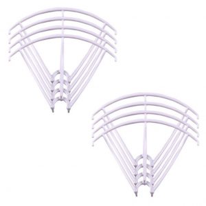 8pcs 2 Sets Propeller Protection Guard for Syma X5 X5C X5C 1 X5SC X5SW WHITE