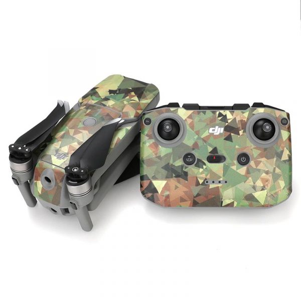 Protective Waterproof PVC Stickers for Mavic Air 2 CAMOUFLAGE 3D IMG2