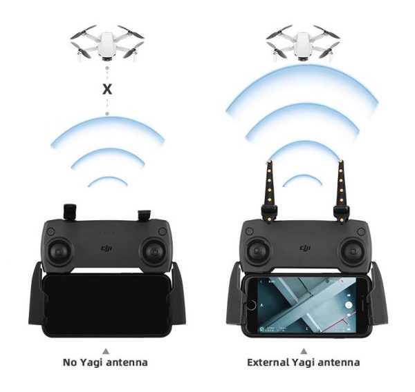 Remote Controller Yagi Antenna Signal Booster for DJI Mavic 2 Air Spark Mini Phantom serie Fimi X8 SE Autel EVO IMG2
