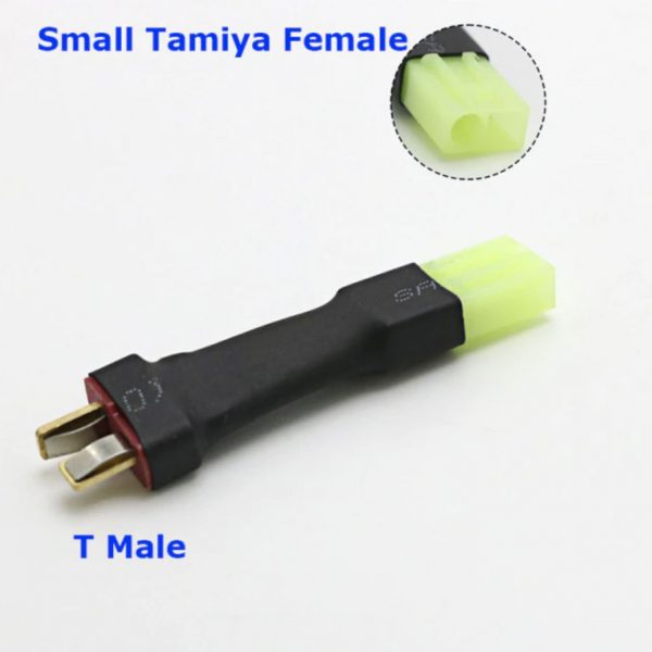 Connectors Adapter T Male to Small Tamiya Female for DIY Drones Lipo Battery