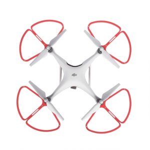 4pcs Quick Release Propeller Protection Guard for DJI Phantom 4 4P Pro 4A Advanced Drones red 2